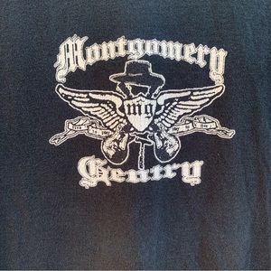 montgomery gentry “live to play play to live” vintage band tee 2006 adult sz LG